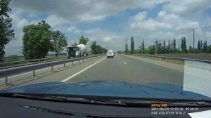 M4-Дон июнь 2021, дорога Кабардинка - Москва (часть 1 Кабардинка - Аксай), таймлапс