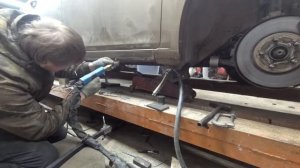 Chevrolet Cruze Ремонт порога и переднего крыла