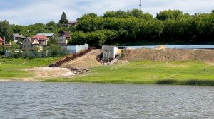 Река Ока. Ловля с лодки. Ультралайт. Рыбалка 2023.