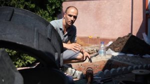 Обустройство скважины на воду. День 2.