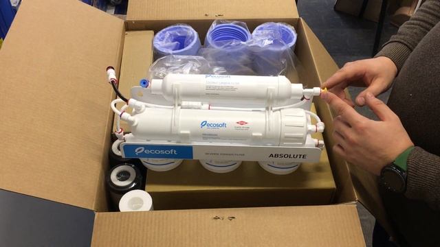 Ecosoft Absolute 5-50 MO550ECO Экософт Абсолют фильтр обратного осмоса. смотреть онлайн