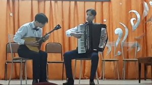 В.Минцев. Концертные вариации на тему Я.Френкеля "Калина красная"