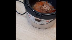 ПЛОВ - РИС С ОВОЩАМИ И МЯСОМ. БЫСТРАЯ ЕДА - в МУЛЬТИВАРКЕ Moulinex.