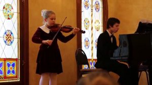 Комаровский. "Русская песня". Исполняет Алена Логунова, скрипка.