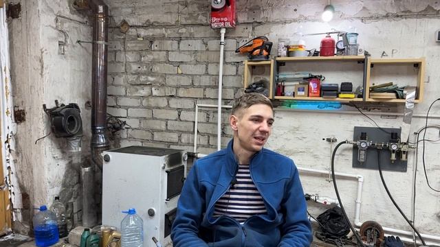 Отопление гаража самодельным калорифером