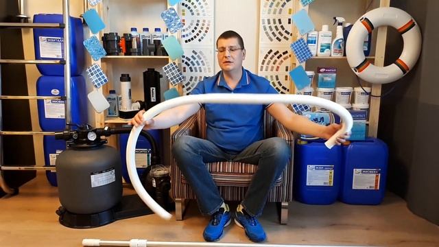 Ручной водный пылесос для каркасного бассейна своими руками
