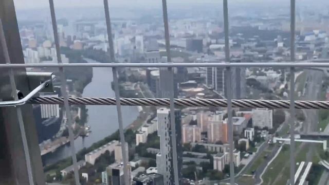 Башня Око - смотровая площадка Москвы. Ресторан sixty с панорамными окнами смотреть онлайн