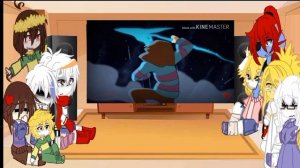 Undertale || React to: "Grlls AMV Undertale" || + сюжет || GC (〃ﾟ3ﾟ〃)♡