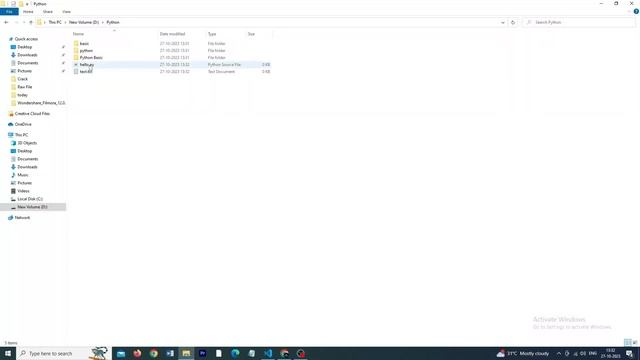 Git Bash Vscode Command Line Tutorial | Git Bash Visual Studio Code Git Bash | Python Course 2023