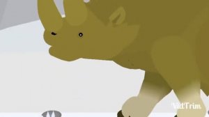 Elasmotherium vs woolly rhino sticknodes
