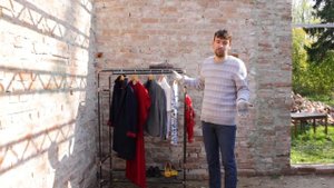 Гардеробная вешалка "Как из Pinterest" из труб своими руками | Смастери своей бабе подарок