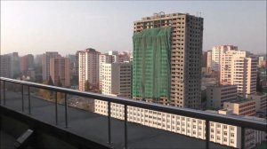 Северная Корея.Виды Пхеньяна с триумфальной арки.