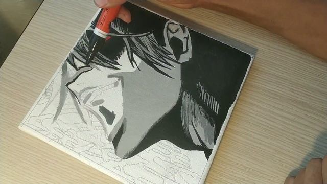 МОЕ ЛЮБИМОЕ АНИМЕ ?♥️? РИСУЮ ЛАЙТА НА ХОЛСТЕ 20 НА 20! смотреть онлайн