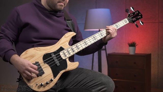 Бас-гитара STAGG SVY J-FUNK (микс Jazz Bass и Music Man) смотреть онлайн