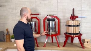 Прессы для отжима сока - обзор ассортимента. В наличии ручные, домкратные и пневматические прессы.