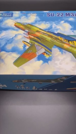 Возвращение! Су-22 от Kitty Hawk в 48 масштабе. Старая модель с новым именем.