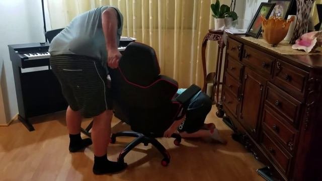 Купили новое кресло !!! Кресло для игроков!!! Супер дизайн и комфорт !!!