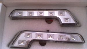 дневные ходовые огни своими руками на калину