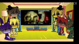 FNaF 1 +Springtrap react } Run Run { ?