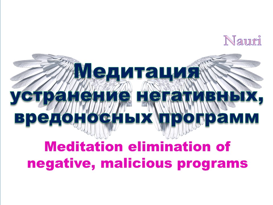 Медитация устранение вредоносных программ / Meditation elimination of negative, malicious programs смотреть онлайн
