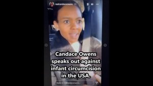 Candace Owens on Circumcision