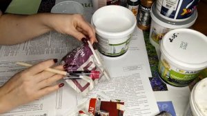 Декор горшков для цветов. Самый простой и дешевый способ декора горшков для домашних цветов.