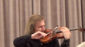 When Sergey Pospelov played violin audiance forget about himself