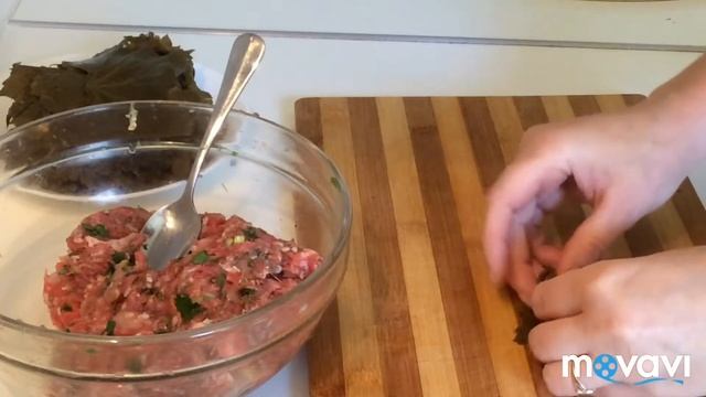 ПП рецепт долма (виноградные голубцы)