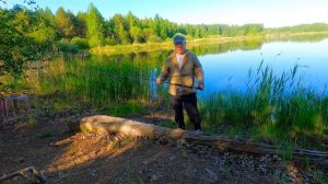 Рыбалка на спиннинг FAVORIT X1 762M на реке Аять в июне