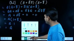 How to do Boolean Algebra - Simplify Questions ? | Class 11, 12 Computer Science