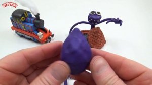 СТРАШНЫЙ ПАРОВОЗИК ТОМАС стал Фиолетовым Пауком Радужные Друзья