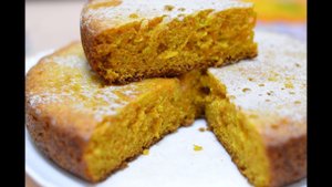 Морковный пирог - самый простой рецепт.