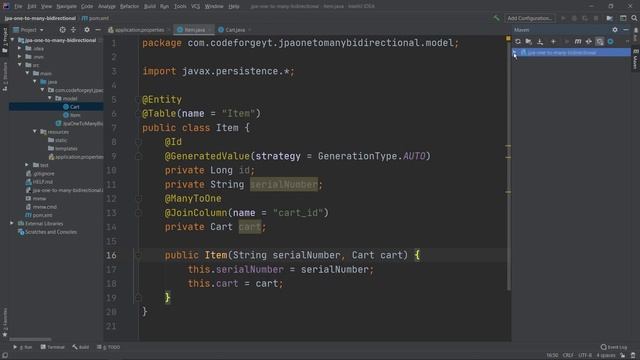 Java Spring Boot - JPA - Hibernate - H2 - One To Many Bidirectional Relationship - @OneToMany смотреть онлайн
