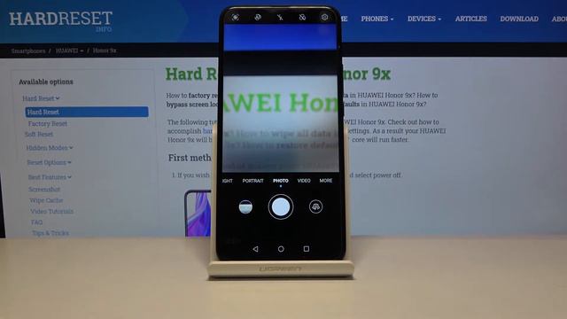 How to Change Photo Resolution in HONOR 9x – Camera Settings смотреть онлайн