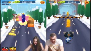 Честный забег в игре Том за золотом! Единорог Анджела против Космонавта Тома от Каталекс!