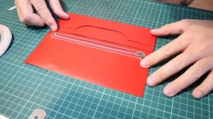 Кошелек из кожи своими руками.Портмоне из кожи. Работа с кожей. Making a handmade leather wallet.