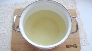 Борщ с клецками