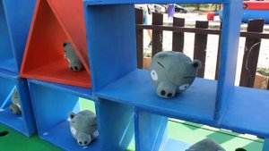 Прокат аттракциона "Angry birds" 3 (batut.ua)
