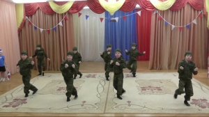 Танец "Наша Армия"МДОУ 38 "Искорка"