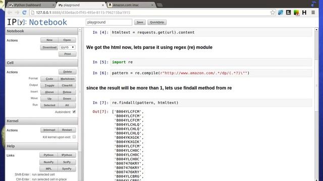 Python Tutorial - Amazon ASIN ID Scraper смотреть онлайн