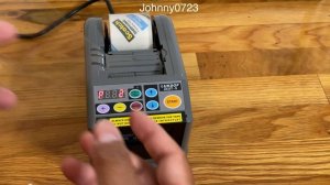 Automatic powered tape dispenser - Does it work? ZCUT-9 demo! Kiamitor Electric tape dispenser demo
