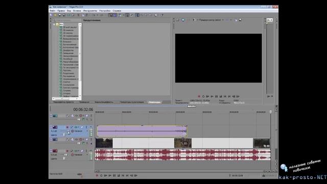 Как вставить музыку в видео в Sony Vegas Pro