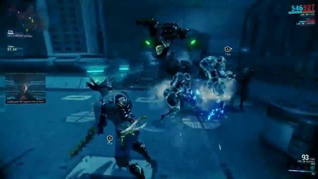 Warframe - Amprex, the "Riot Gun" смотреть онлайн