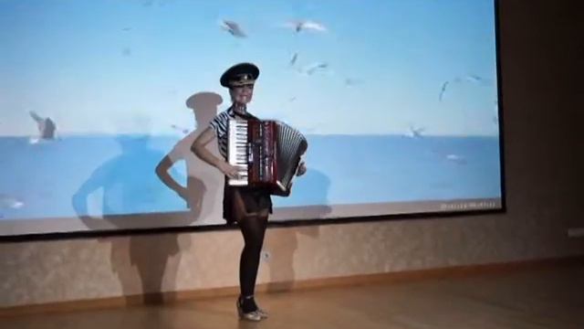 Танцующая Аккордеонистка Инна Яблонская - неподражаемая и единственная в Украине!