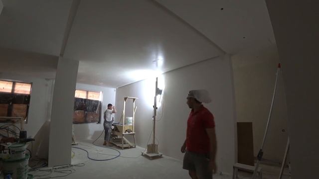 Шпаклёвка не любит суеты! Шпаклёвка потолка! Шпаклевка стен! Finishing a Drywall смотреть онлайн