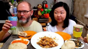 Мукбанг Хе из Требухи / Необычный мукбанг / Mukbang