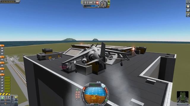 Kerbal Harrier Jump Jet VTOL смотреть онлайн