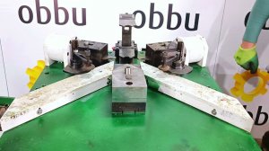 КАВИН Углообжимной станок для тёплого алюминия #obbu.ru