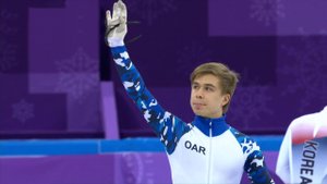 Российские спортсмены вступили в борьбу за медали ...: Семен Елистратов завоевал бронзу в шорт-треке