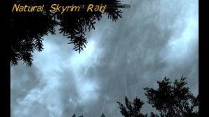 Hectrol FX RAINDROPS Deluxe HR for Natural Skyrim Rain [SKYRIM MOD]